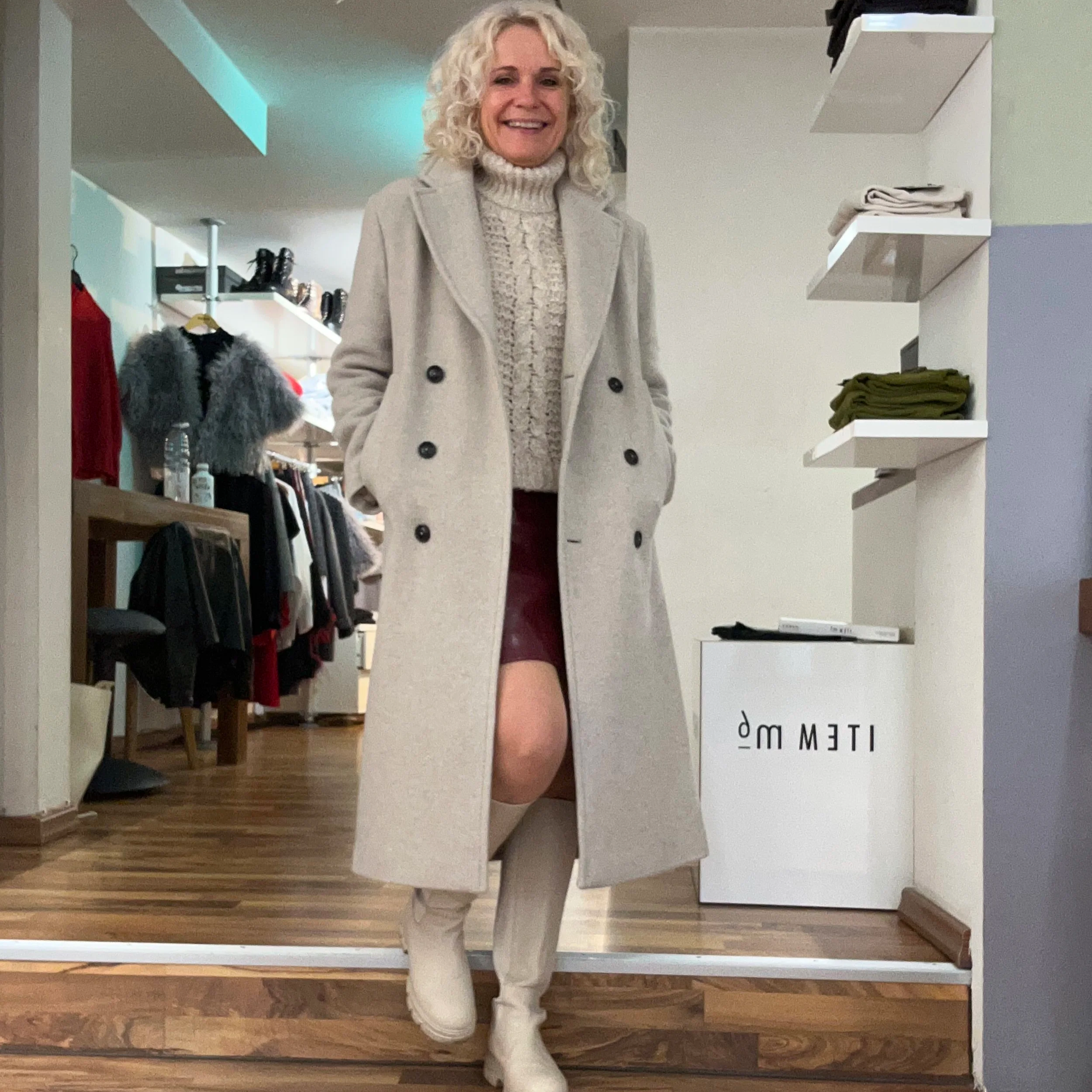 Marc O`Polo - BLAZERMANTEL REGULAR AUS ITALIENISCHEM WOLLE-MIX