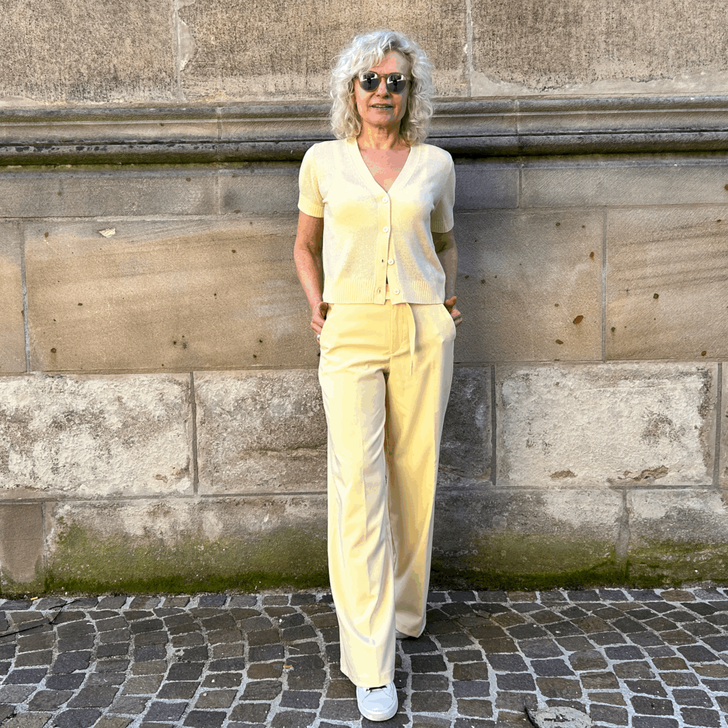 Angels - Wide Leg Hose - Model Liva