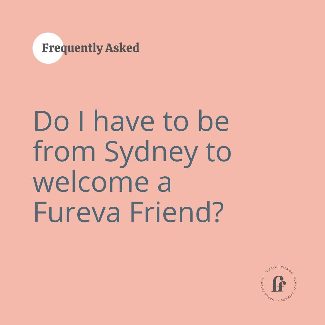 FAQ: &quot;What if I'm not close by, can I still have them as pets?&quot; 🤔

Absolutely!! 🙌🏻

At Fureva Friends, we believe that every pet should have a chance to have a fureva-loving home.
📍.That's why we arrange transport all over Australia (ca