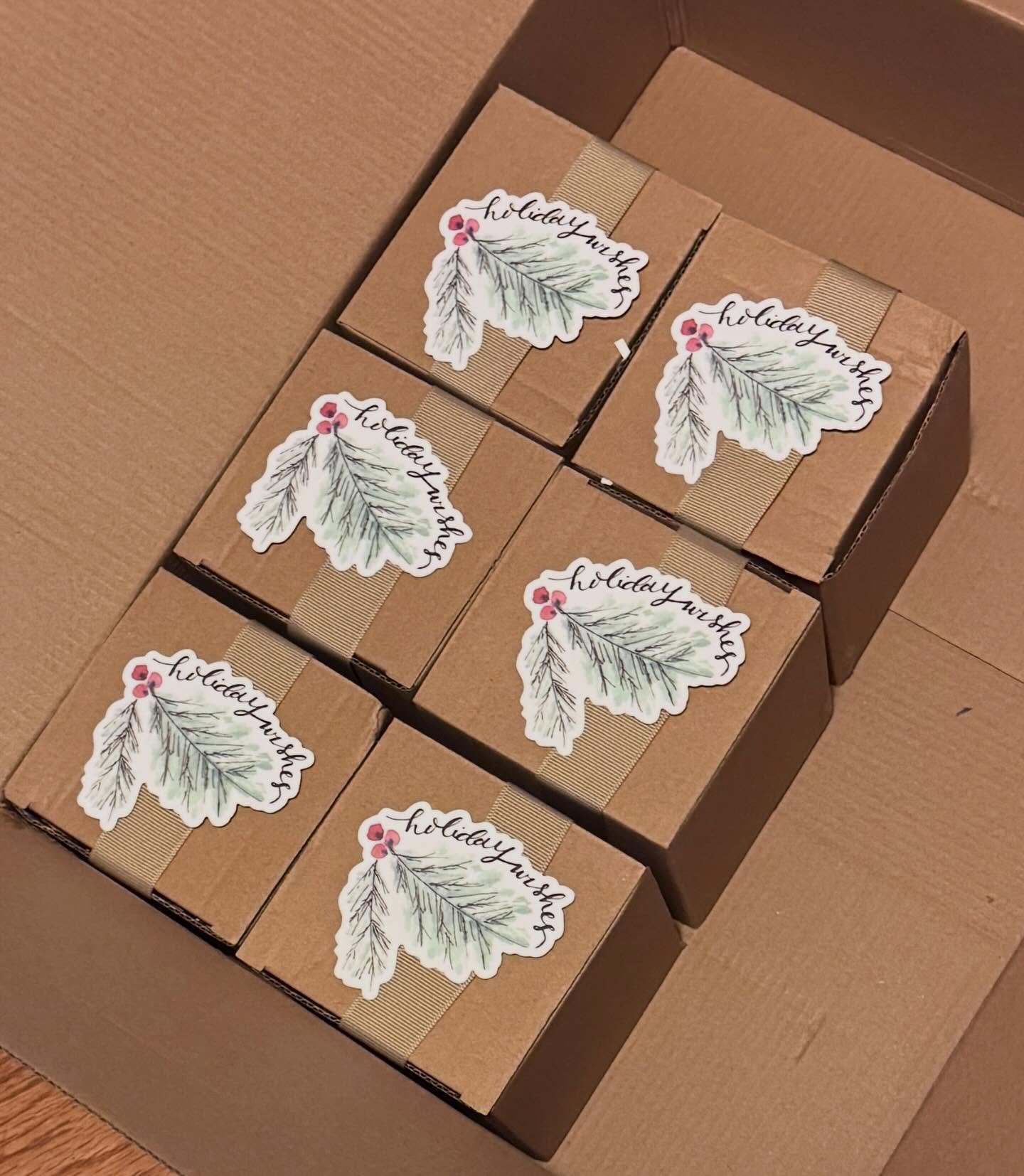 All shipped and on their way! 🎁

Don&rsquo;t forget December 18 is the final shipping day for all things to arrive by Christmas. And there&rsquo;s still a possibility of shipping delays, but I found myself being thankful that we can ship anything th