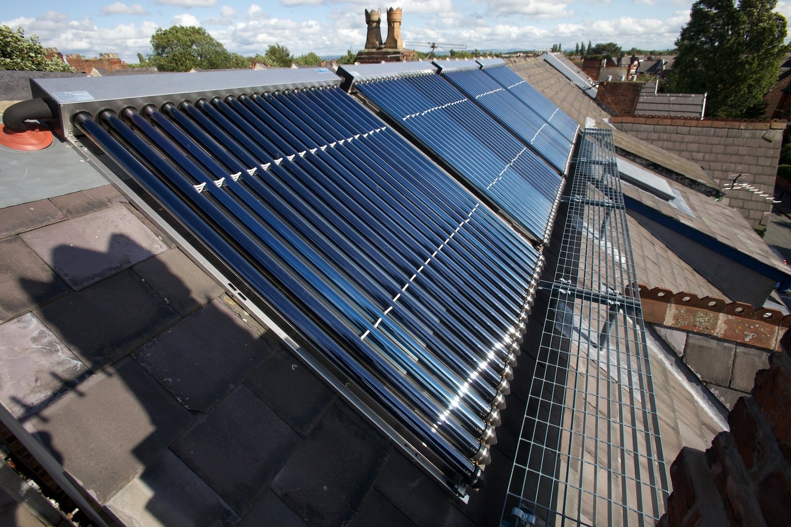 Solar thermal heating