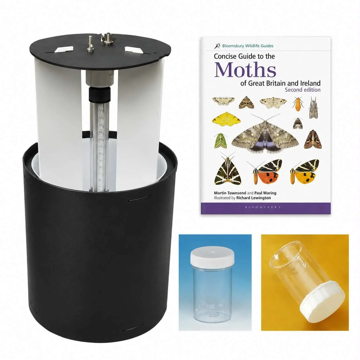LED38 The ALS Mains 6w LED Skoros Trap with Book and Pots Kit