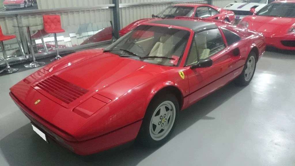 Ferrari 328 GTS 1989 Rosso Corsa Crema