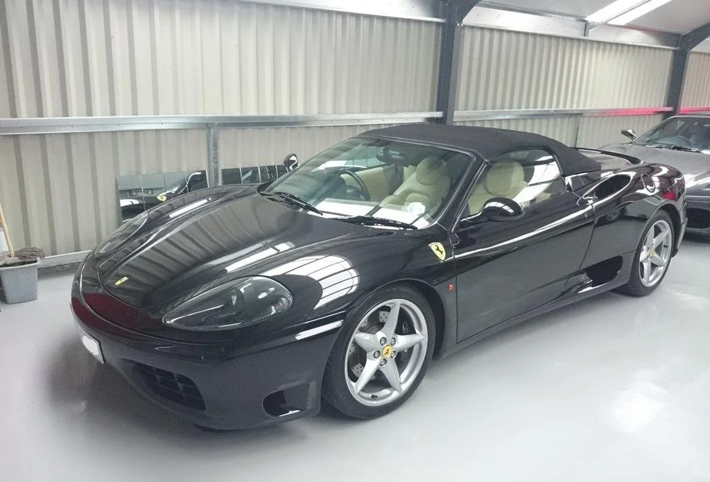 Ferrari 360 Spider Manual 2004 Nero/Crema