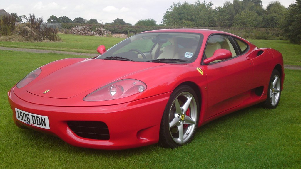 Ferrari 360 Modena Manual Rosso Corsa/Crema