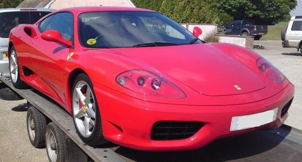 Ferrari 360 Modena Manual Rosso Corsa/Nero