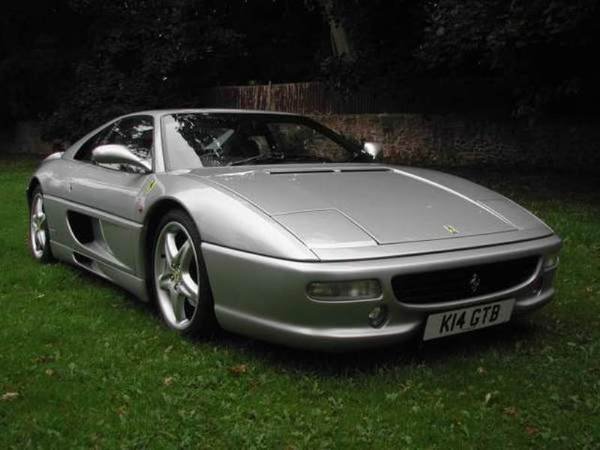 Ferrari F355 GTB 1997 Silver/Blue