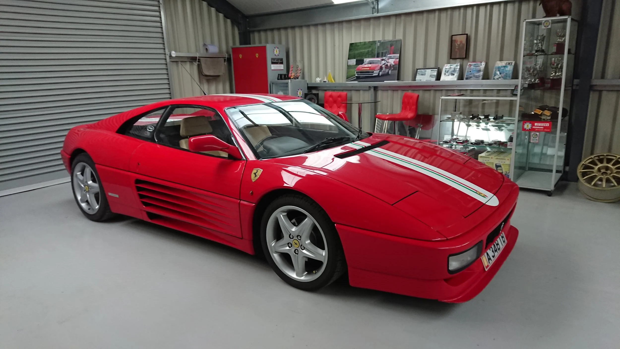 Ferrari 348TB Rosso Corsa / Crema UK RHD