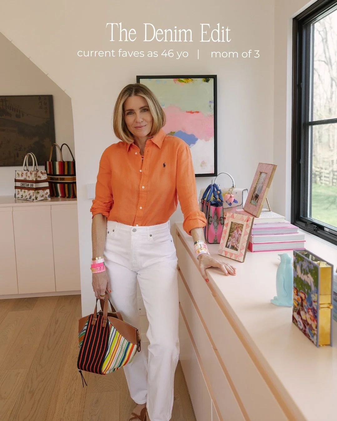 Comment DENIM for my favorite pairs of denim as of late&hellip;.one pair coming in at a whopping $36&mdash;hot damn!! However, I&rsquo;ll die on the @agolde 90s pinch hill&hellip;..longtime fave&mdash;-I size up for a more relaxed fit!! 

Unrelated, 