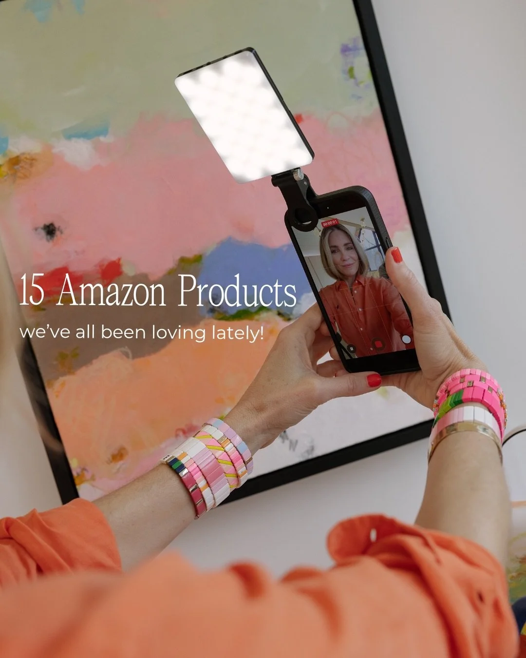 15 Amazon finds we&rsquo;ve been loving lately&mdash;from makeup to tripods and closet game-changers&mdash;-THE best air fryer to the steamer that&rsquo;s basically saving my life one wrinkled sleeve at a time&hellip;..got all my current Amazon faves