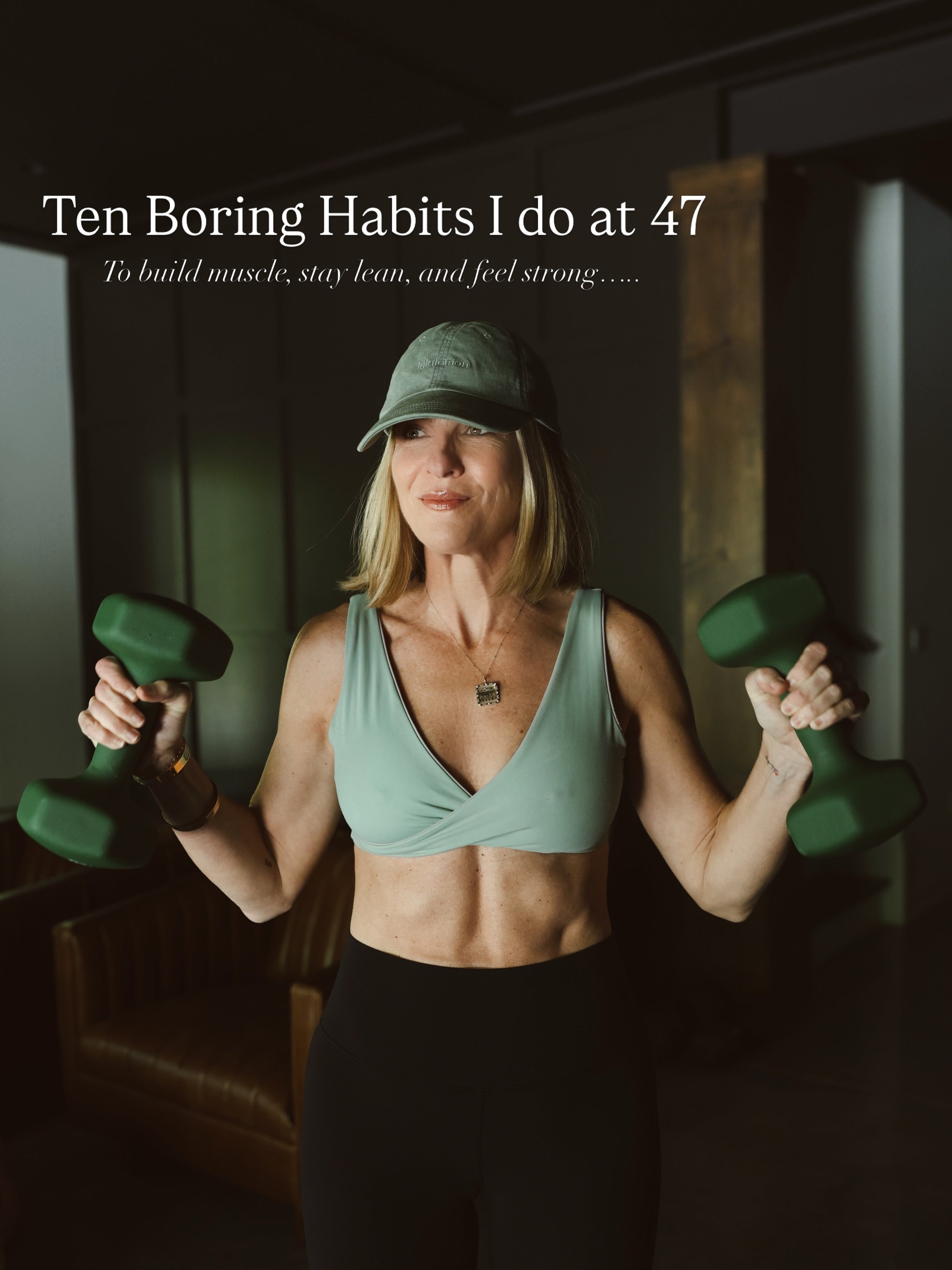 I&rsquo;m gonna shoot yall straight &mdash; staying strong and healthy in your 40s takes W O R K.  But the good news is the work doesn&rsquo;t have to be hard per se, It has to be consistent.  These ten habits aren&rsquo;t earth shattering&hellip;&he