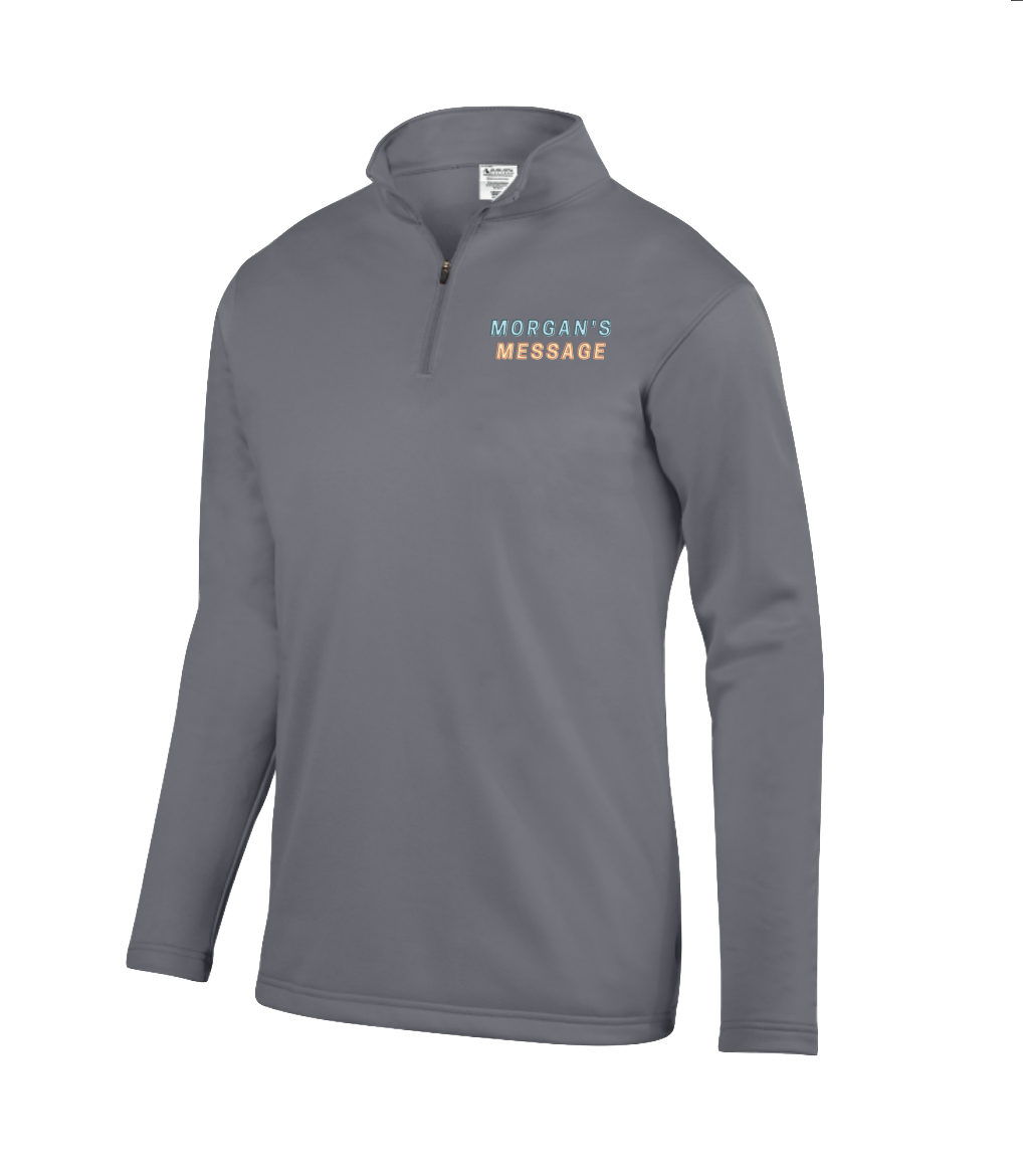 Men's Quarter-Zip Pullover — Morgan's Message