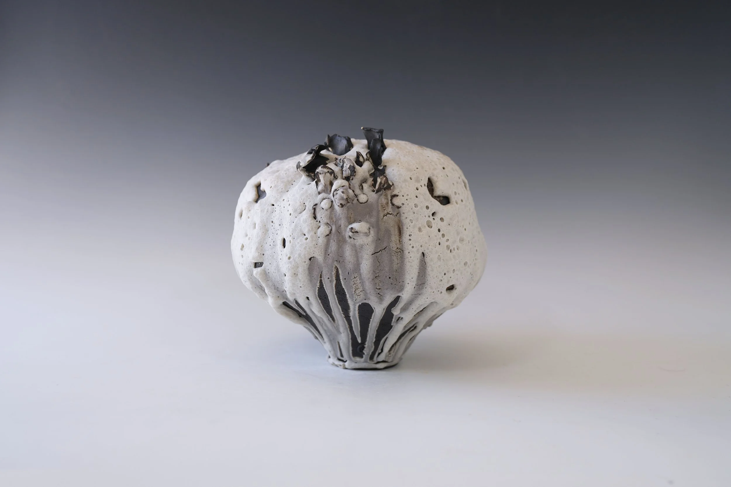 handmade porcelain sculptural vase contemporary decor