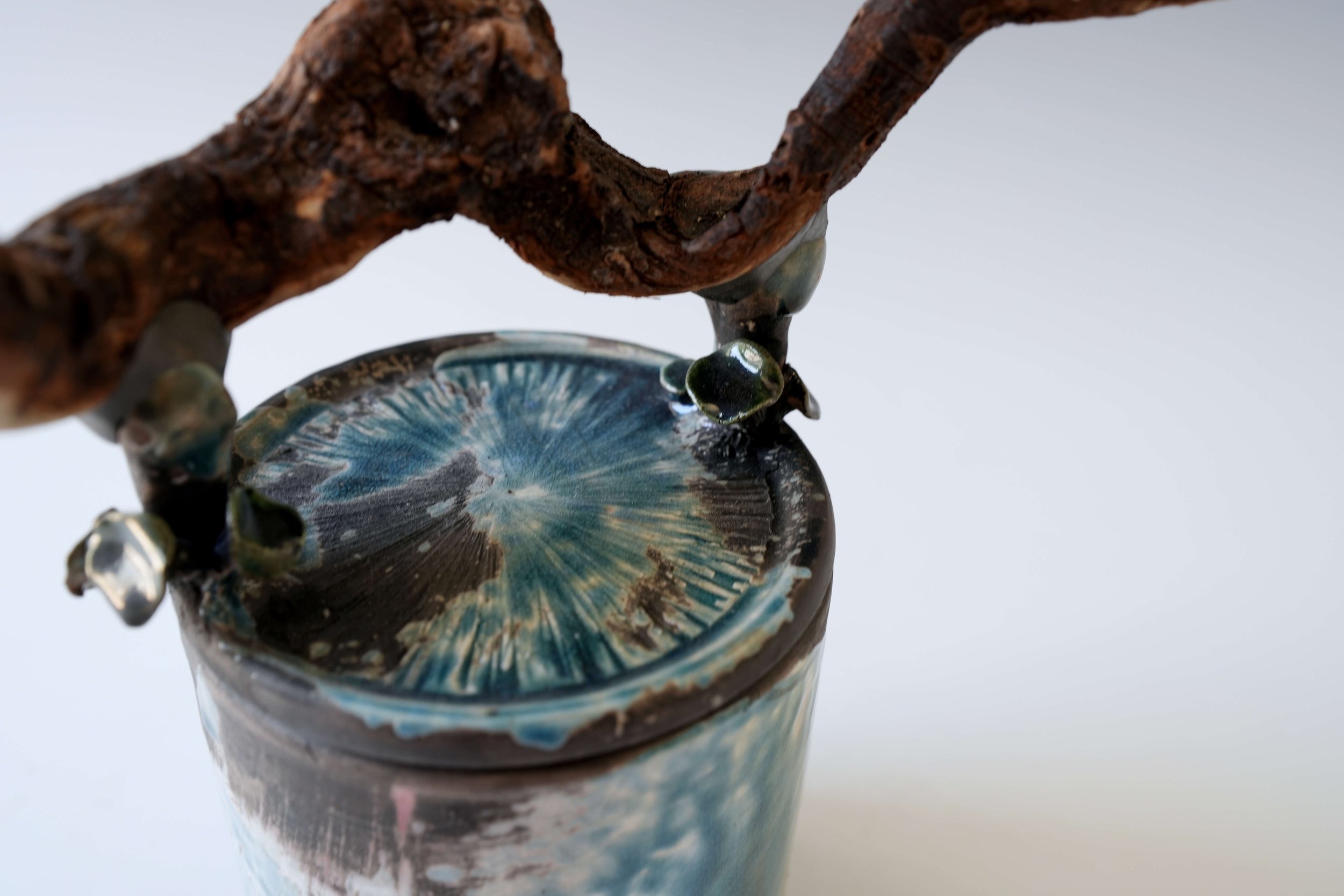 blue vessel