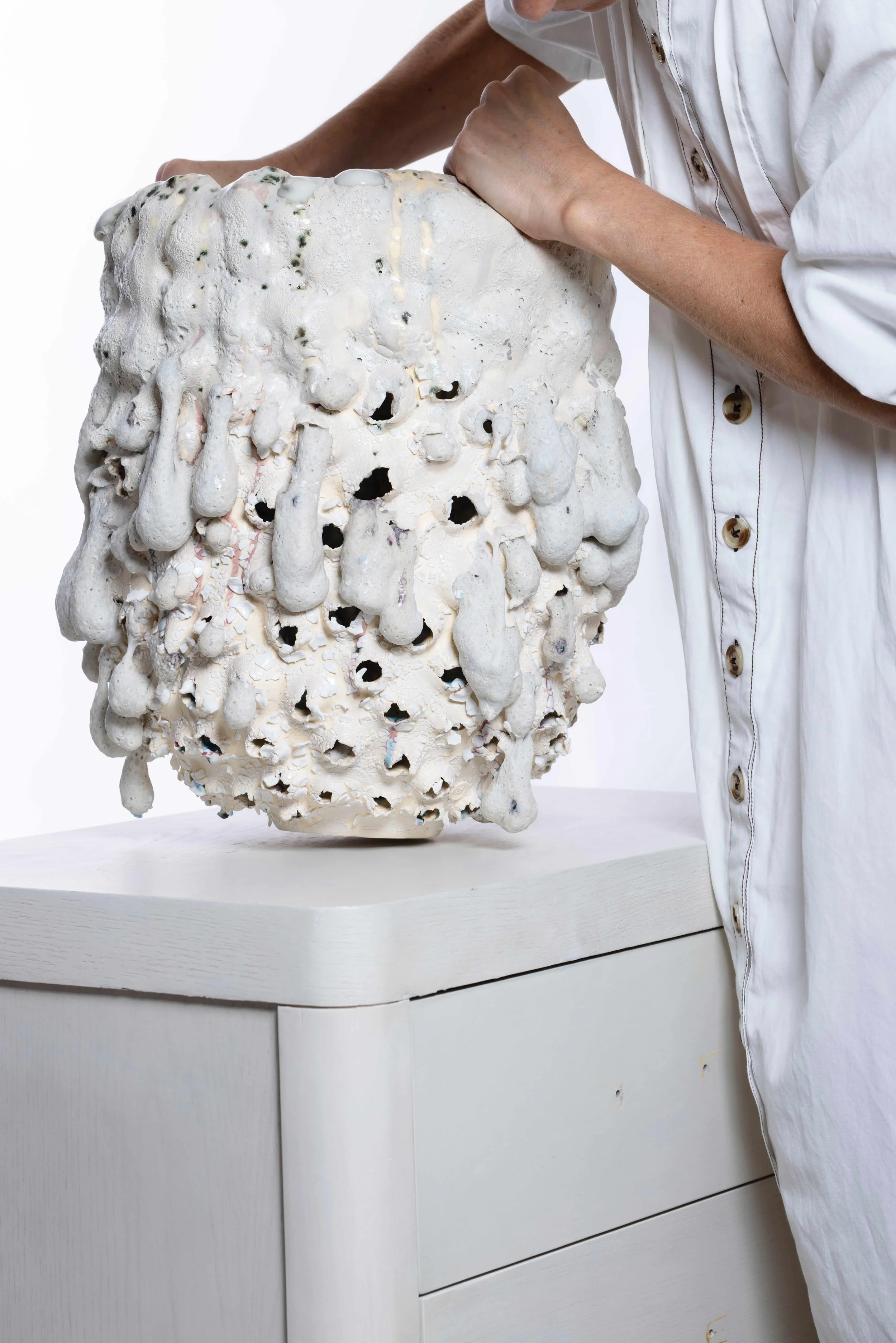 ceramic vase texture