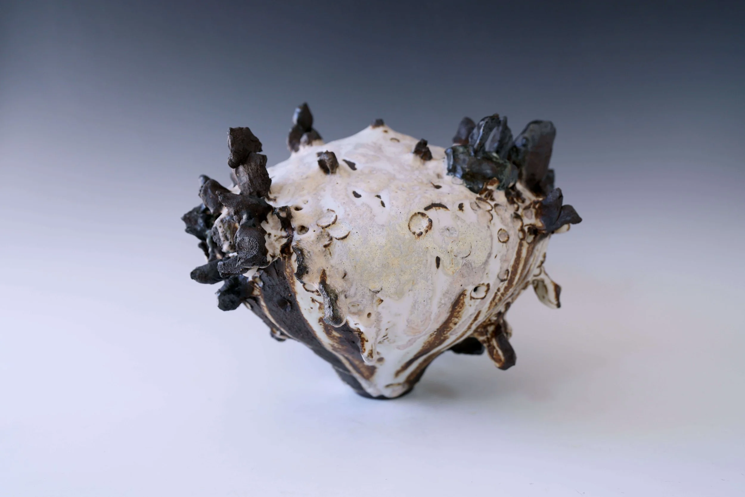 handcrafted porcelain vase modern sculptural design