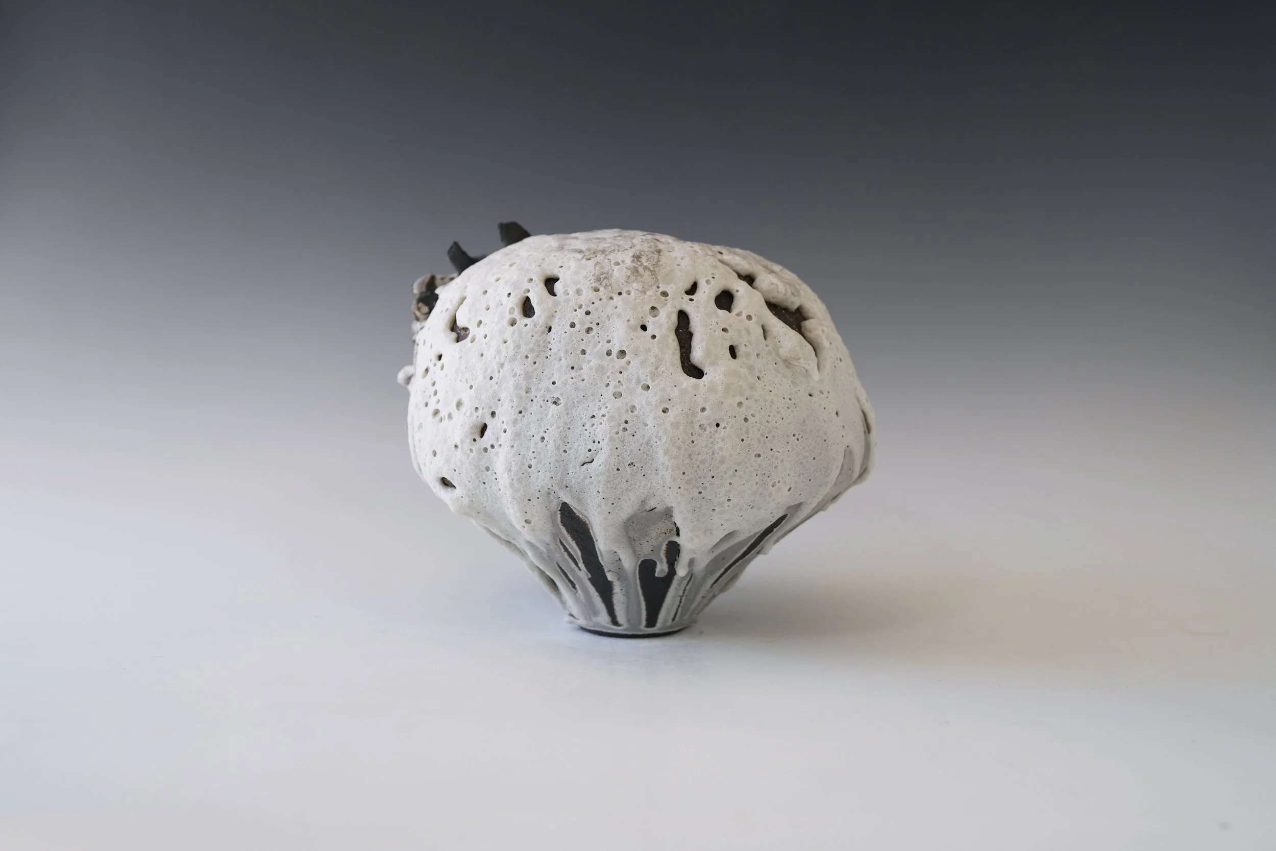 sculptural ceramic art vessel handmade porcelain vase