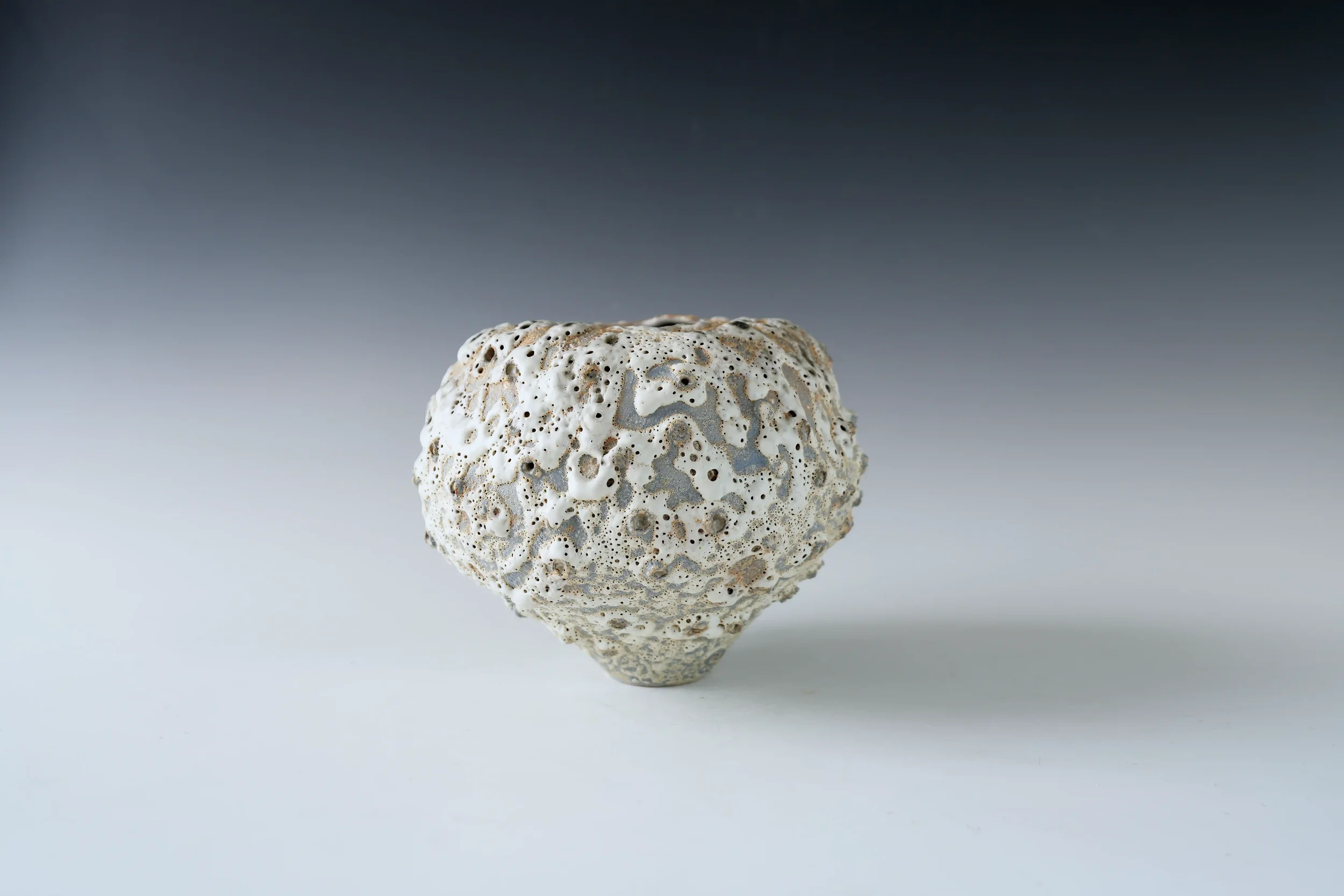 Ceramic Vase "Lunar Topography"
