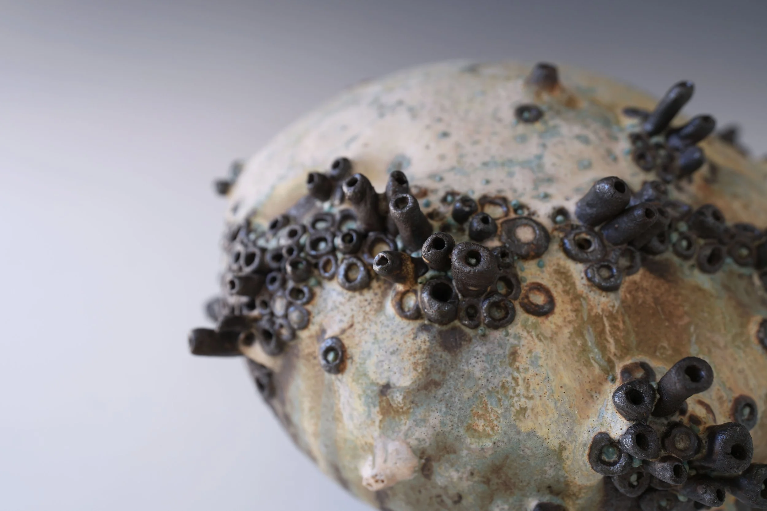 unique handcrafted porcelain vase modern design