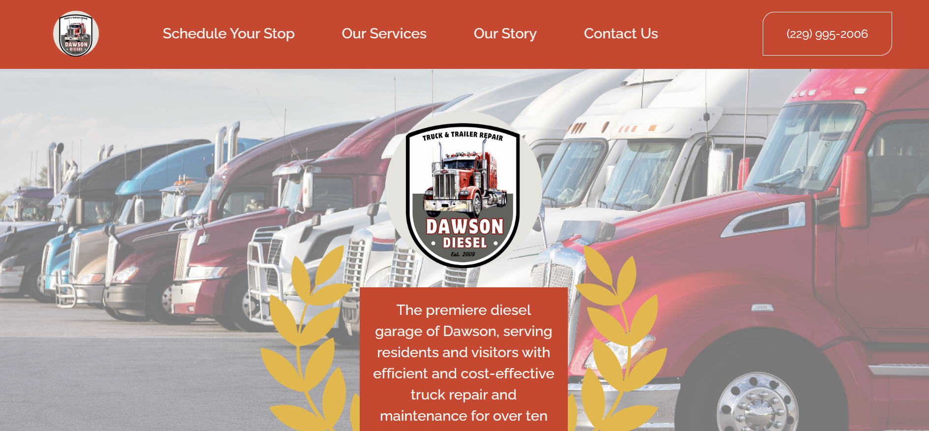 Dawson Diesel Website