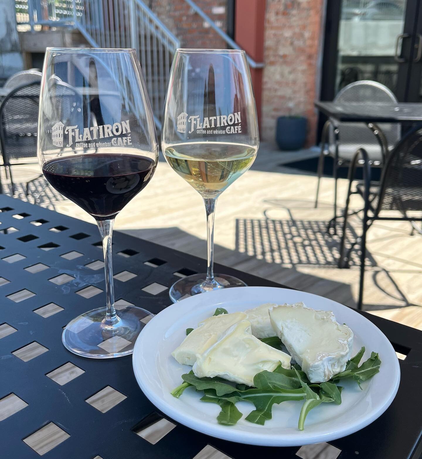 Our wine &amp; cheese flight is back! Featuring a spring Loire Valley Malbec paired with a soft &amp; mild Bucheron cheese and a Slovenian Sauvignon Blanc paired with a silky, creamy D&rsquo;affinous cheese! Available Friday and Saturday only while s