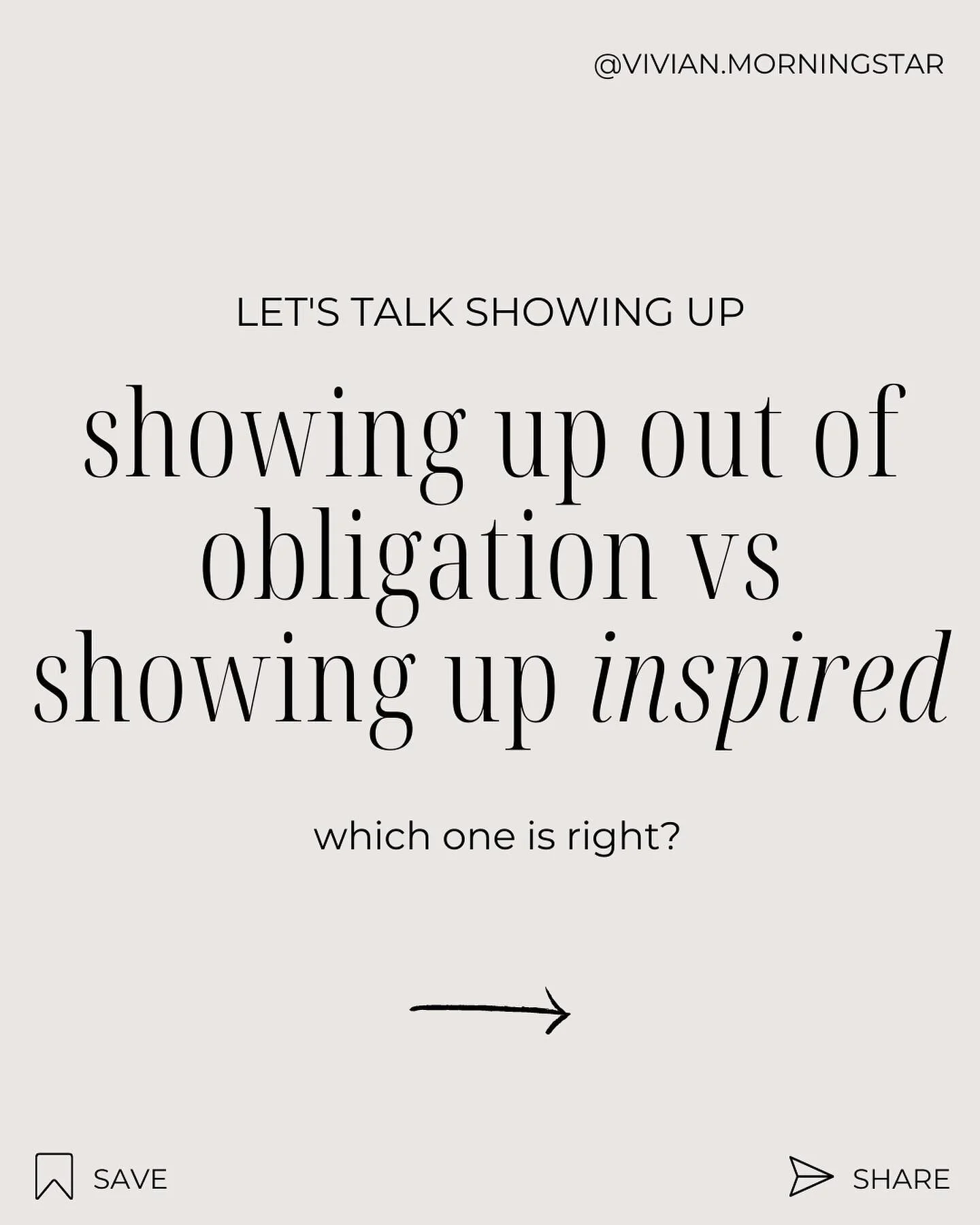 I&rsquo;ve shown up in both ways and I&rsquo;ll continue to show up in a variety of ways over the course of my business, because I&rsquo;m constantly experimenting with what works for me.

For the longest time I would only show up when I was in the r