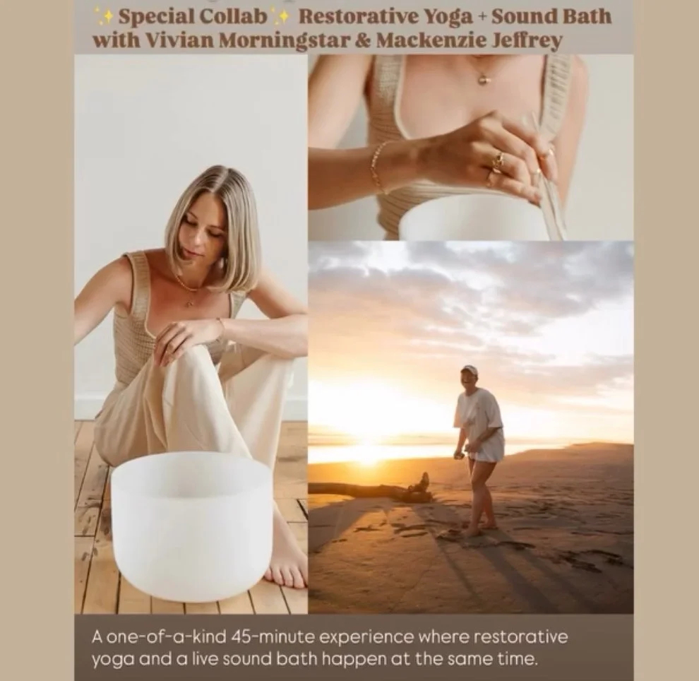 Restorative Yoga + Sound Bath