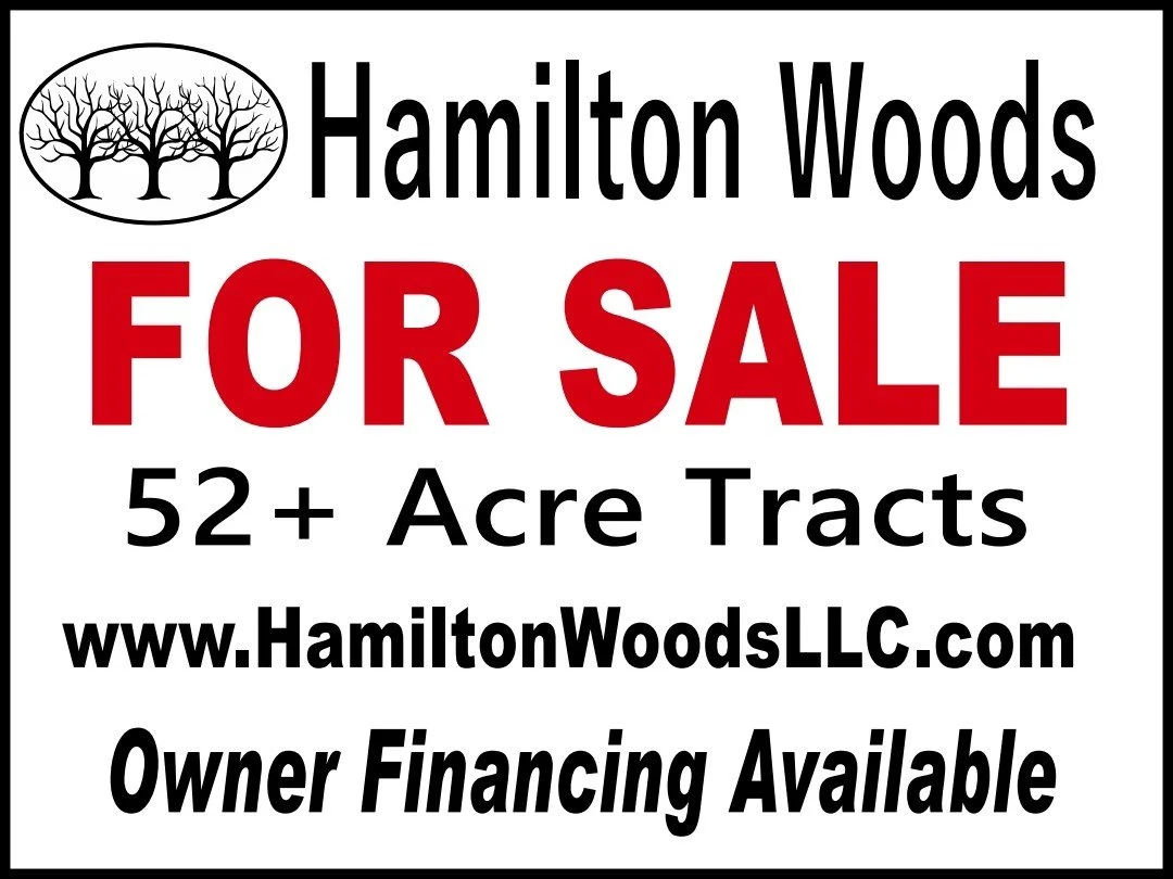 50+ Acre Land Tracts in rural west Georgia for sale now. Owner Financing available. Harris County, Troup County, Muscogee. Hamilton Woods LLC 52 acre property for sale.