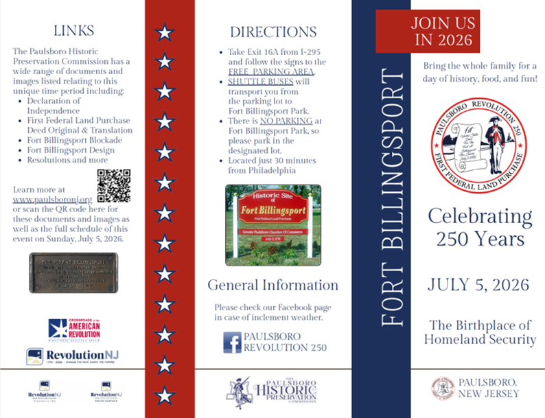 Celebrating 250 Years at Fort Billingport
