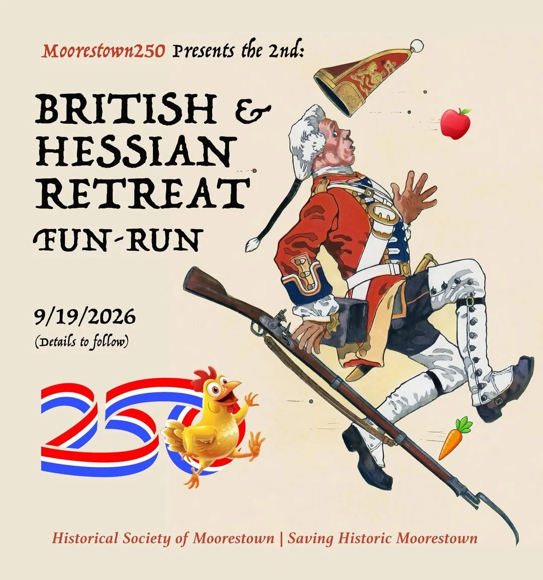 British and Hessian Retreat Fun Run