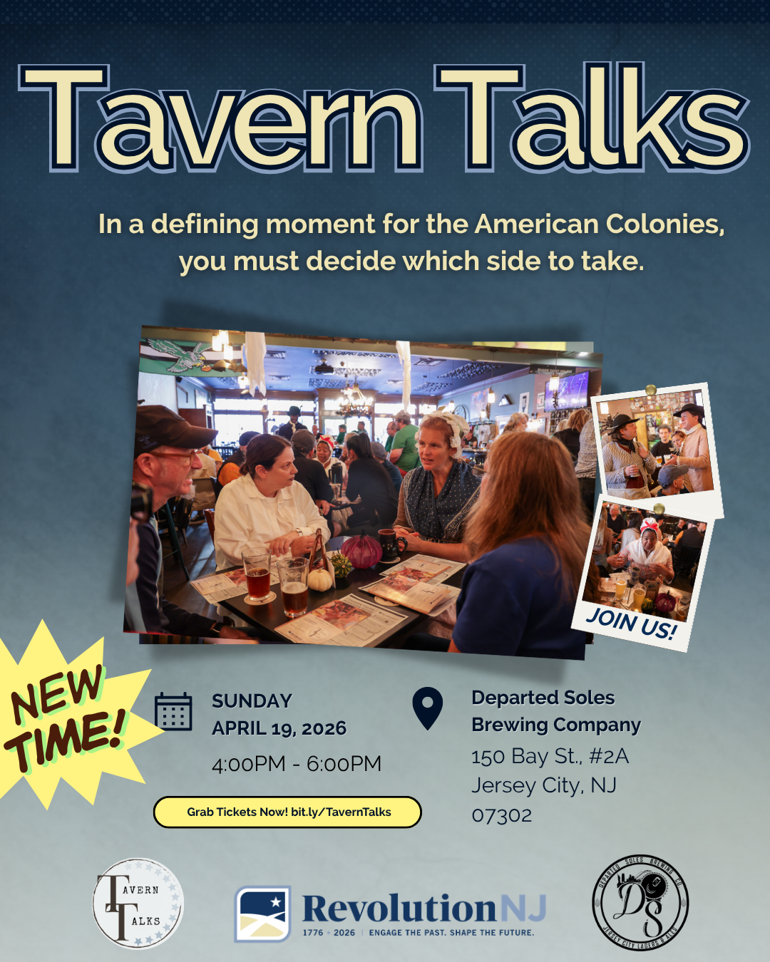 Tavern Talks at Departed Soles Brewing