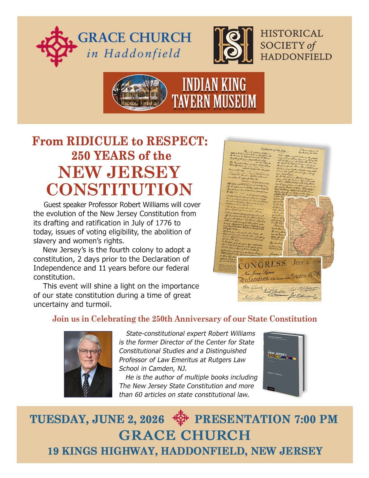 From Ridicule to Respect: 250 Years of the New Jersey Constitution