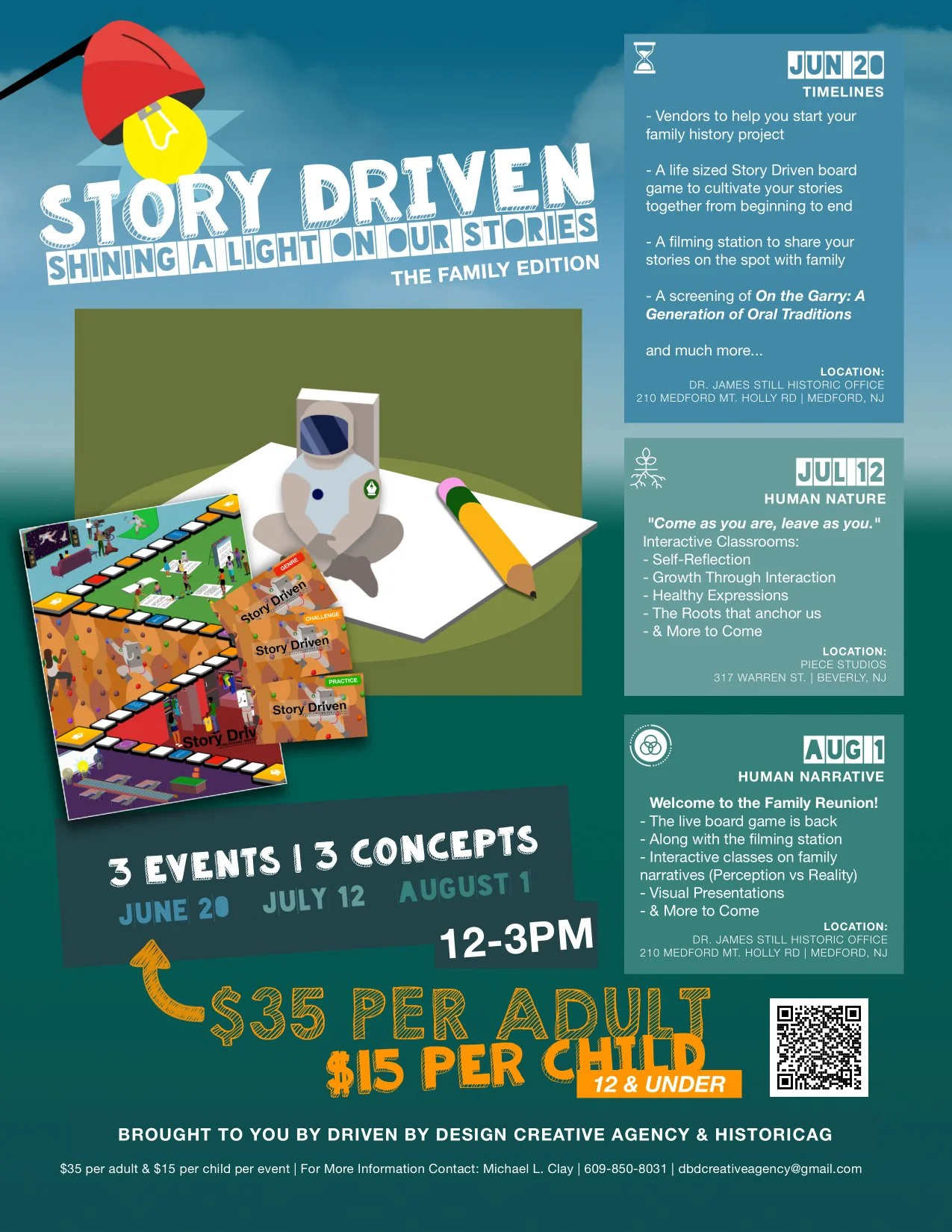 Story Driven: Shining a Light on Our Stories (Family Edition)