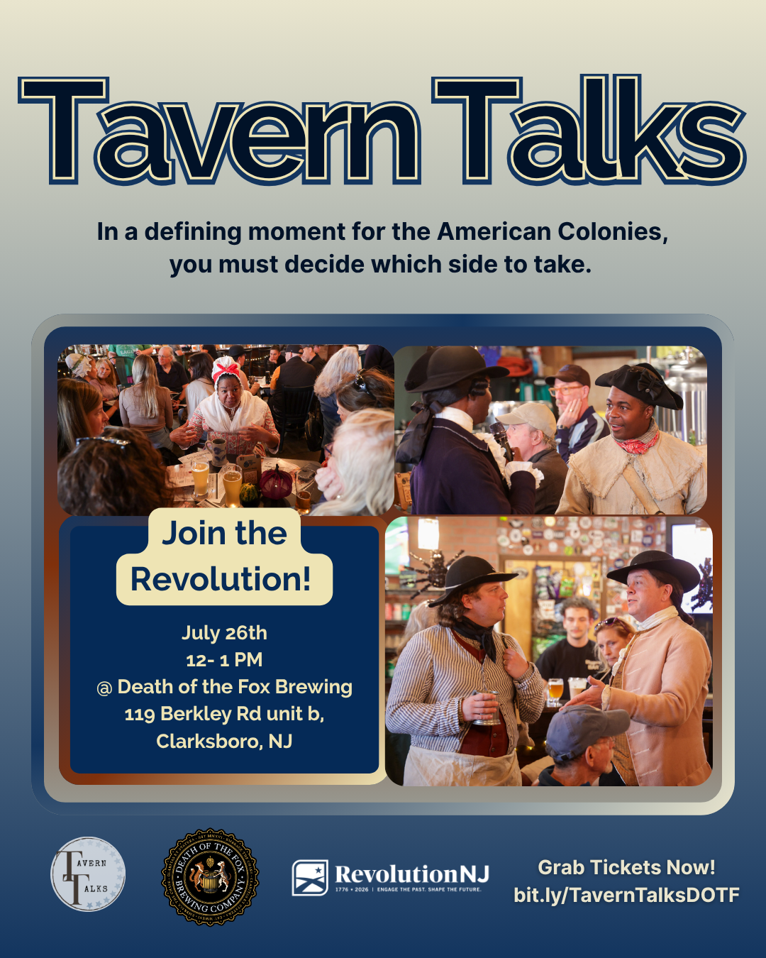 Tavern Talks at Death of the Fox Brewing