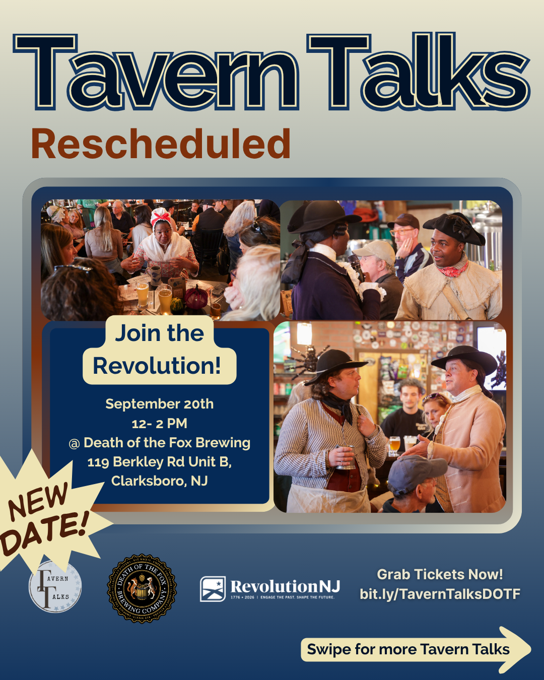 Tavern Talks at Death of the Fox Brewing