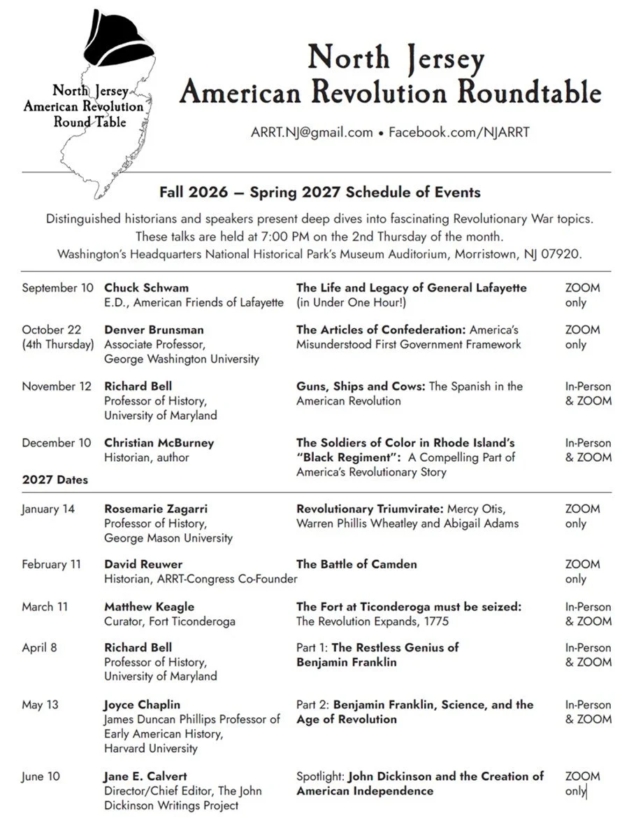 North Jersey American Revolution Roundtable