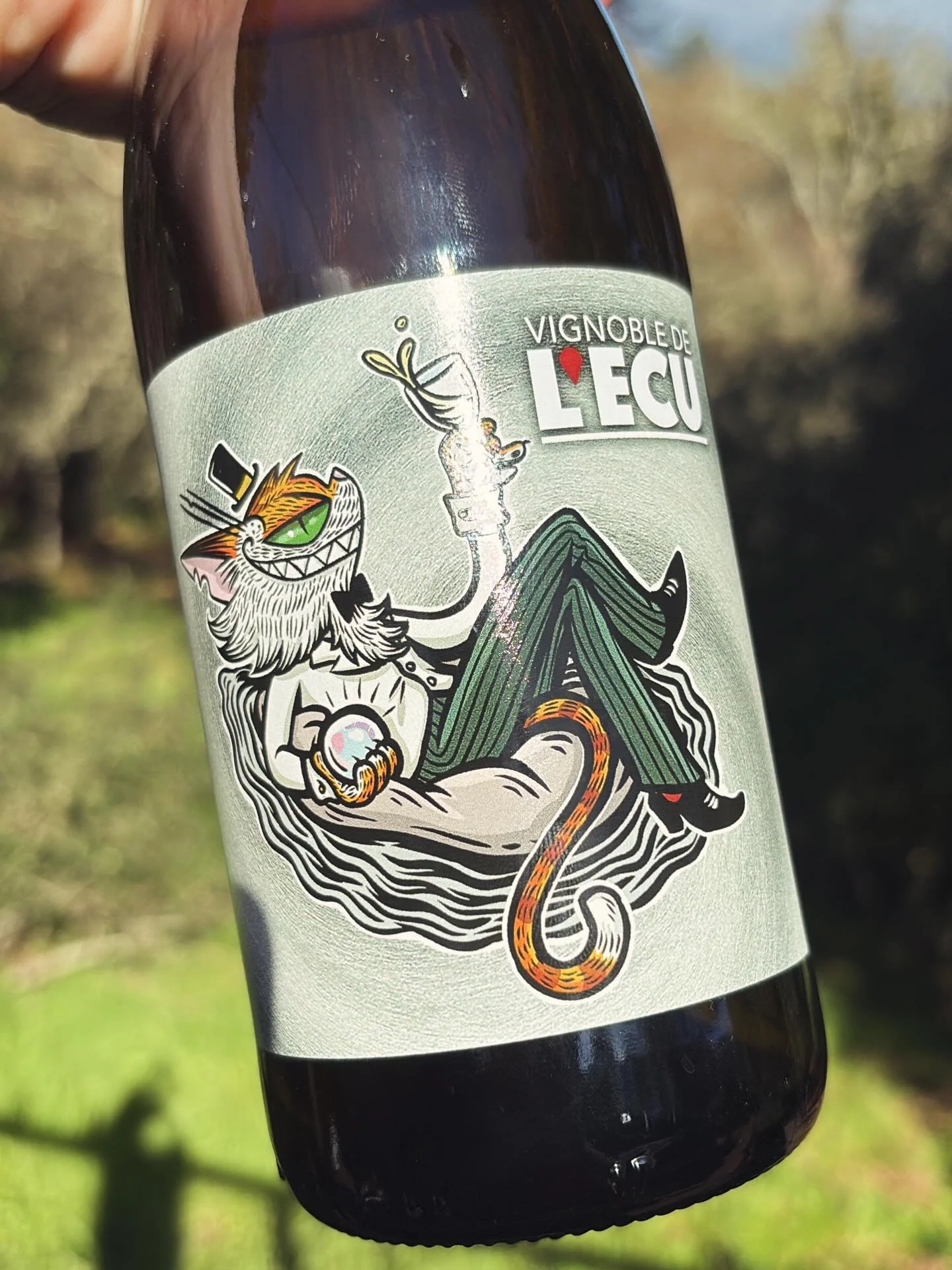 Chat de Soif
Domaine de l&rsquo;ECU

100% Melon de Bourgogne.

Salty. Mineral. Fresh. Crushed shell, citrus pith, cold Atlantic air. Precise and energetic. This is Melon with tension and electricity. 

And now&hellip; we have our official pair.

Two 