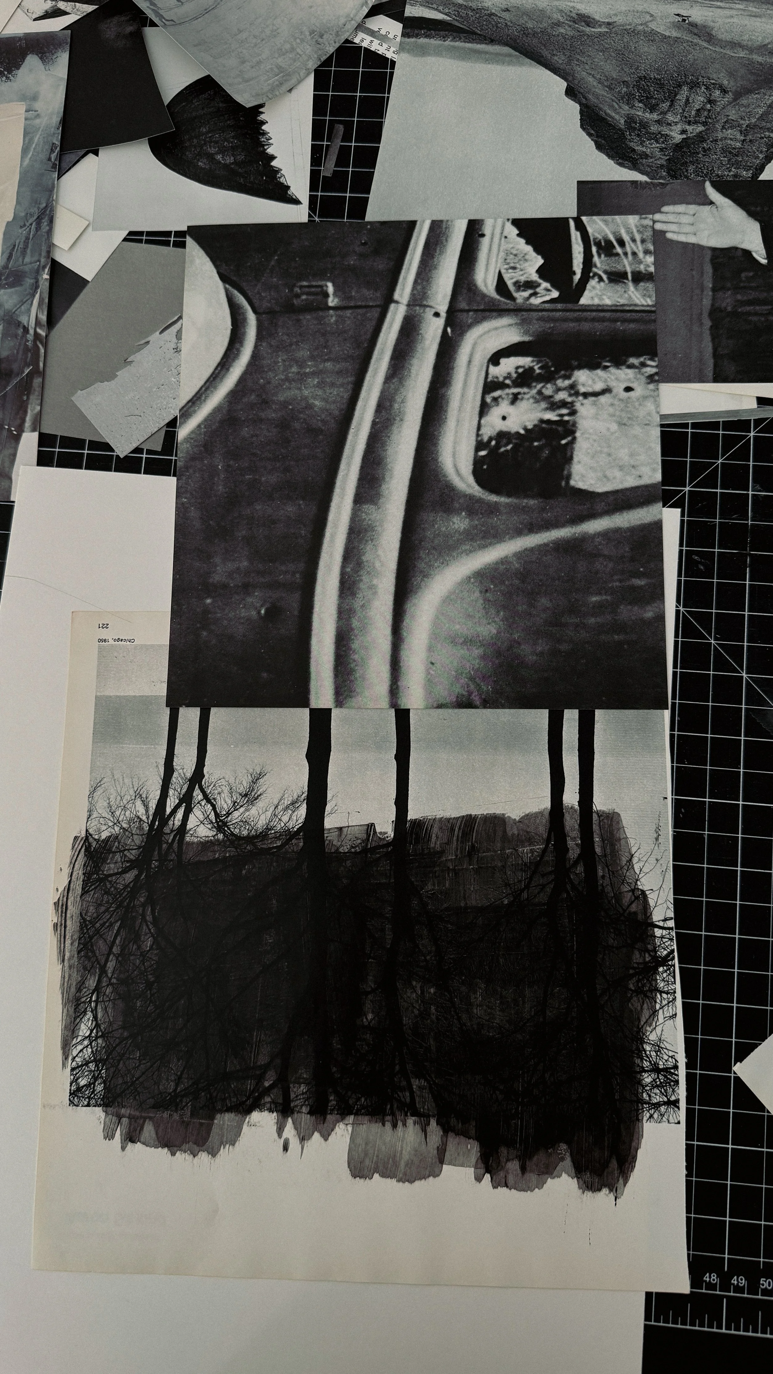 rewired mixed media collage art collection by contemporary artist Agata Rek -48.jpg