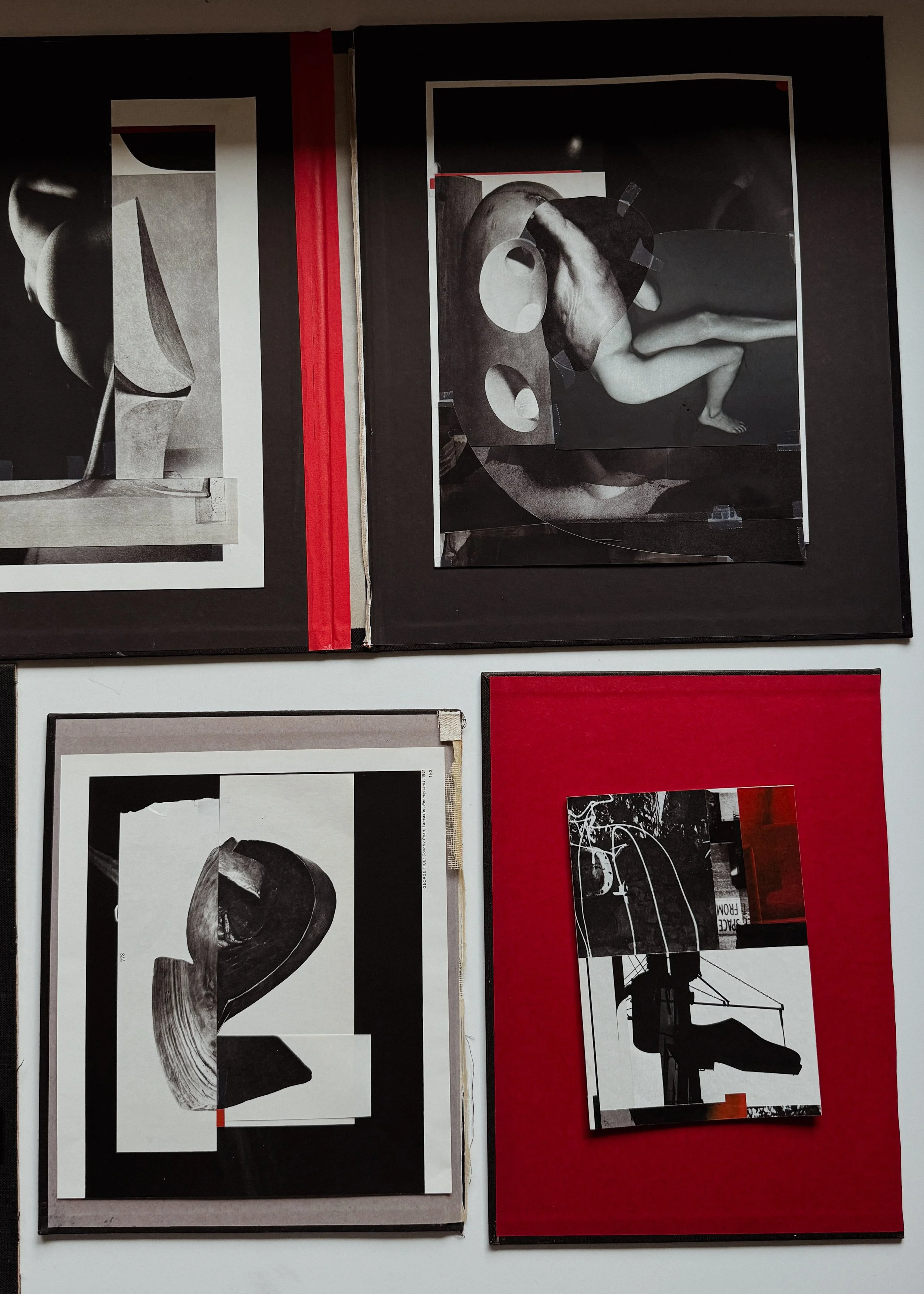 rewired mixed media collage art collection by contemporary artist Agata Rek -2.jpg