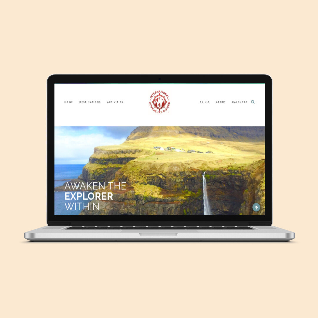 international adventure website squarespace designer