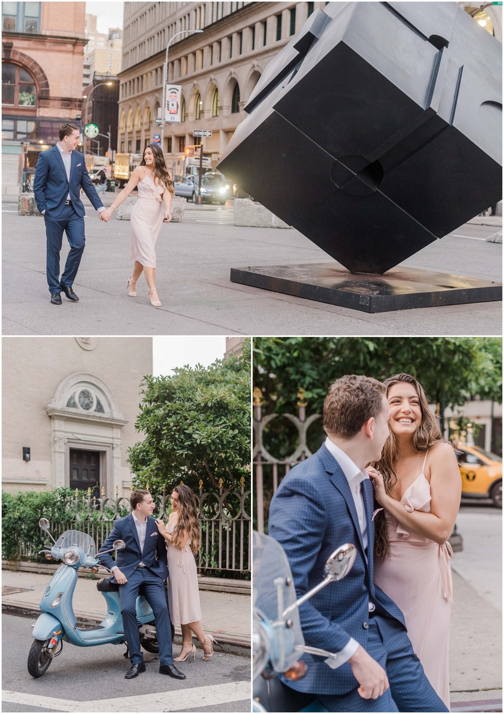 new york city_east village_photography_engagement session_young happy couple in love