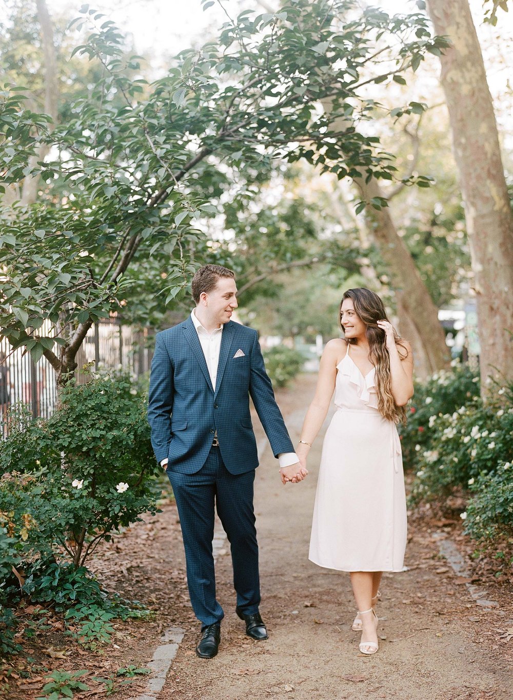 new york city_east village_photography_engagement session_young happy couple in love