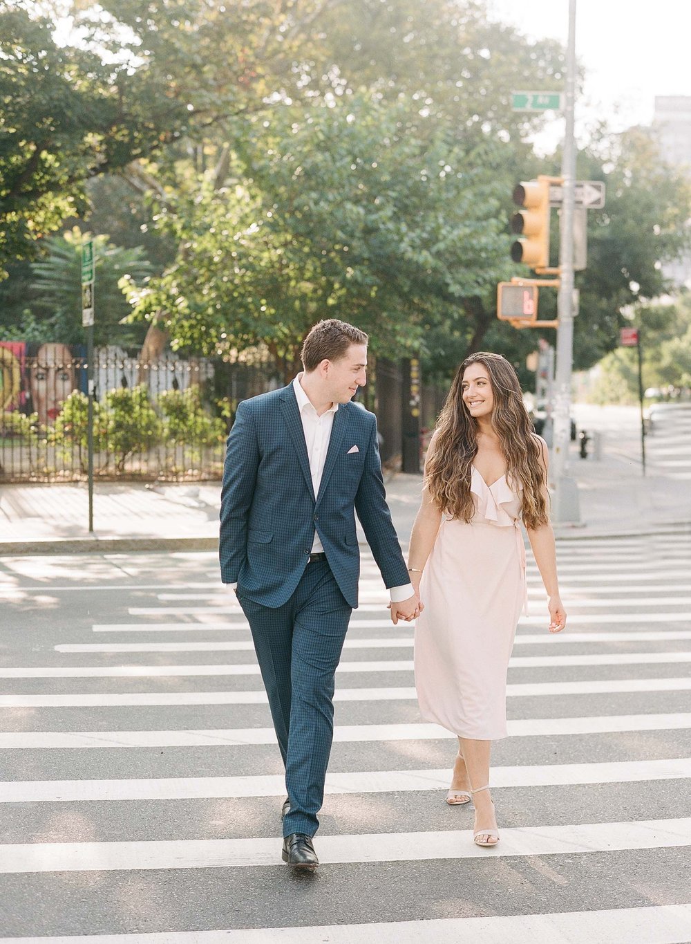 new york city_east village_photography_engagement session_young happy couple in love