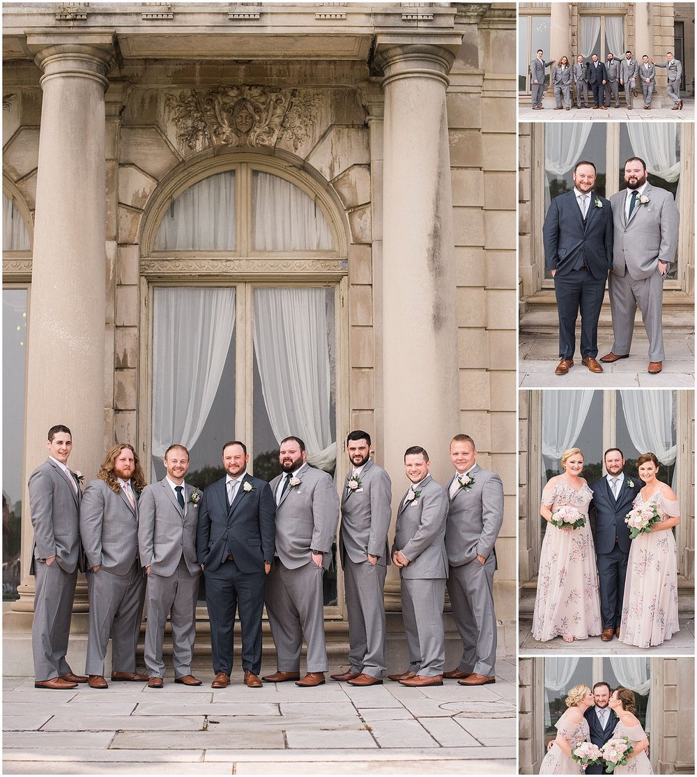 new jersey outdoor wedding, Monmouth University Wilson Hall, natural light photographer, film photographer