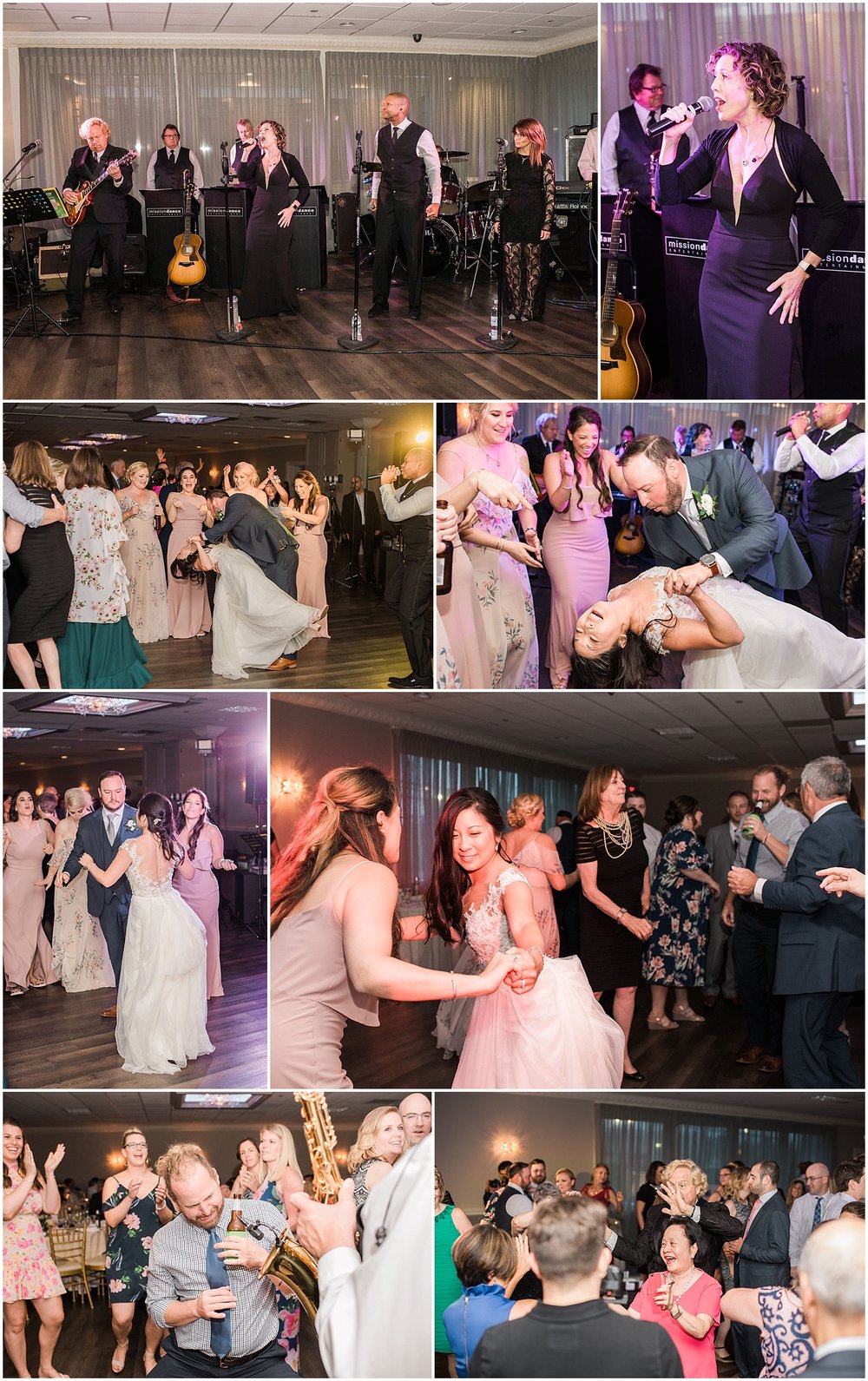 new jersey outdoor wedding, Monmouth University Wilson Hall, natural light photographer, hybrid photographer, reception dancing