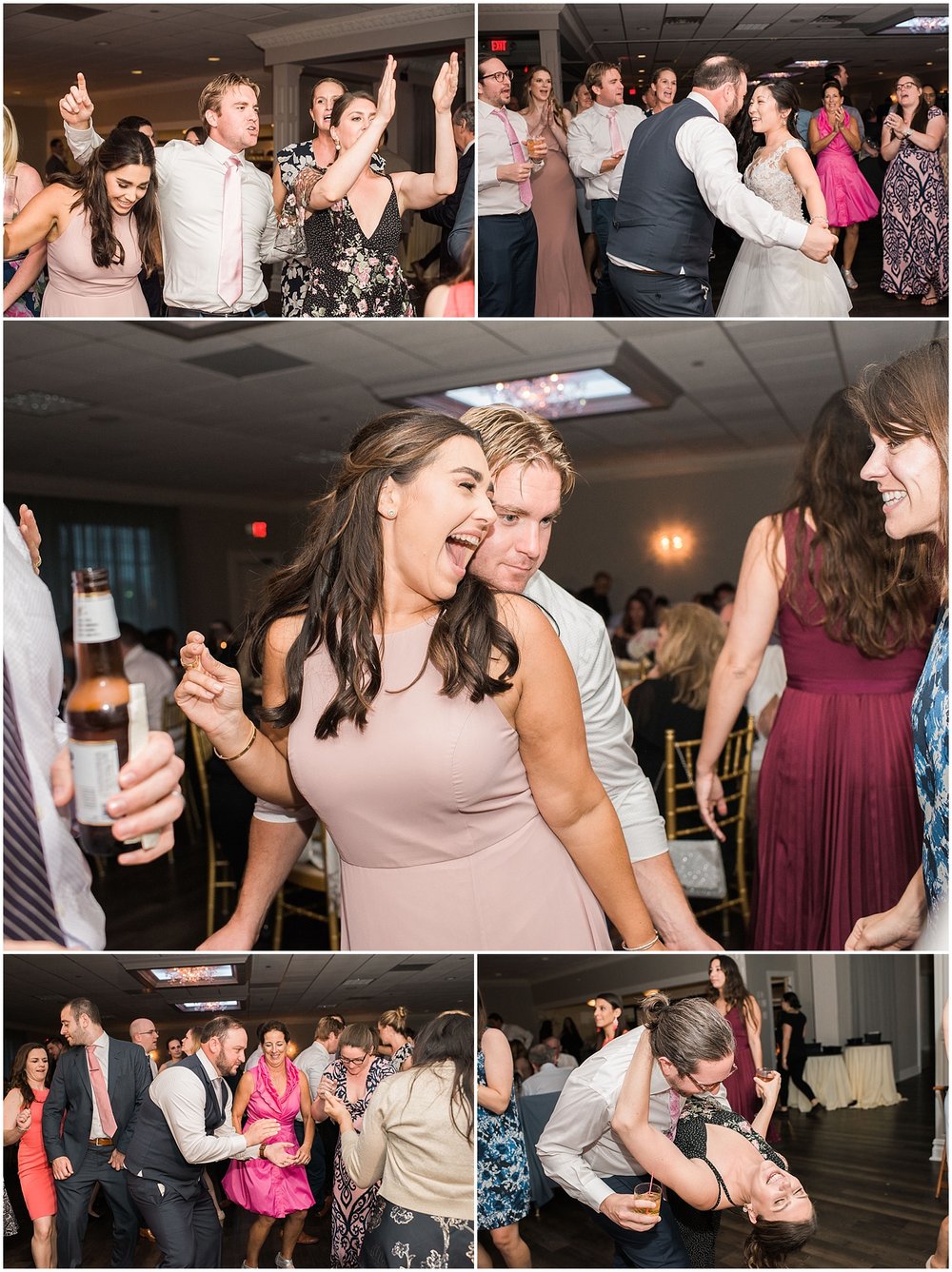 new jersey outdoor wedding, Monmouth University Wilson Hall, natural light photographer, hybrid photographer, reception dancing