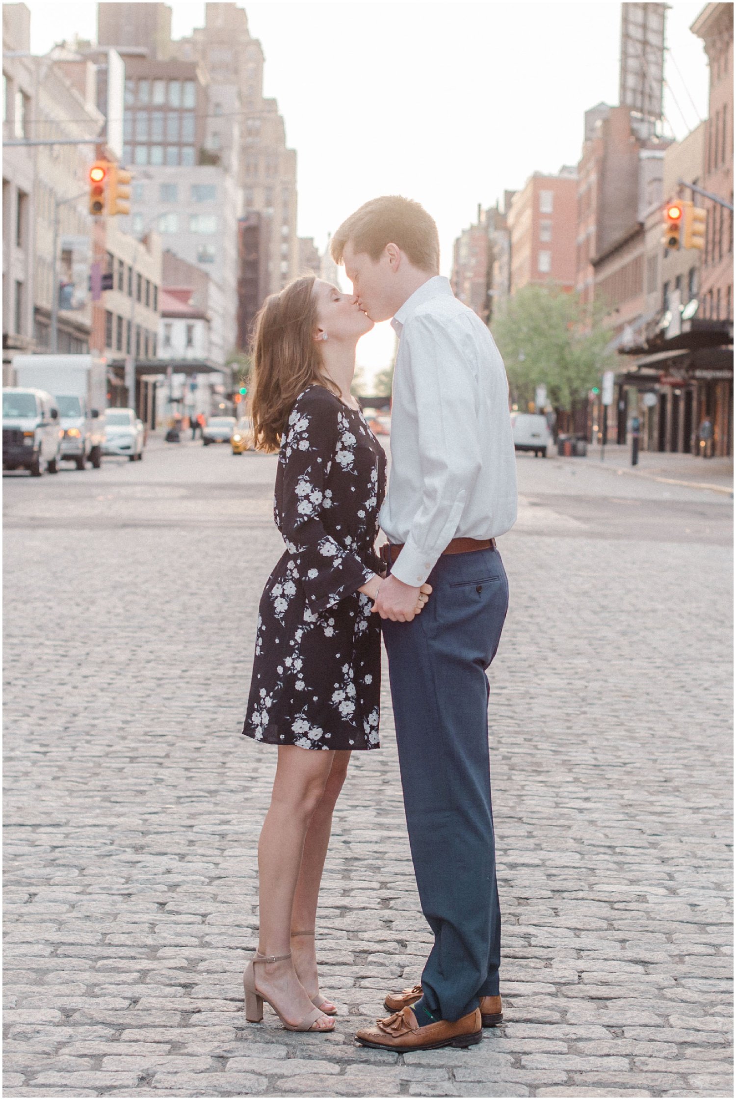 new york city_high line_engagement photography session