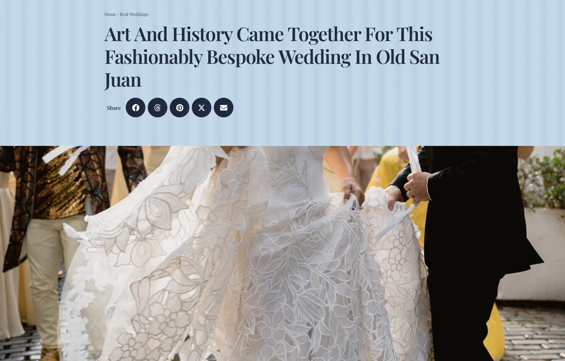 Fashionably Bespoke Wedding