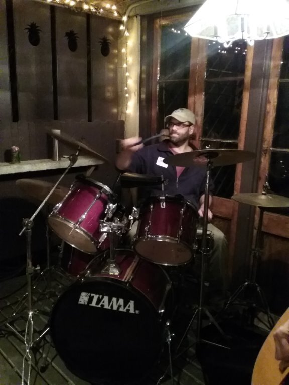 Casey Himel Drummer for Bourbon & Mead CCSC 2019 Oyster Roast