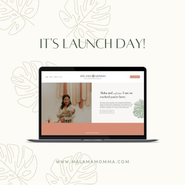 🚀 It's Launch Day for my newly redesigned malamamomma.com website! 🚀

Thanking Julia of @douladesignco for her clever brand refresh and website magic. She was a joy to work with - check her out!

Please let me know what you think (and if you see an